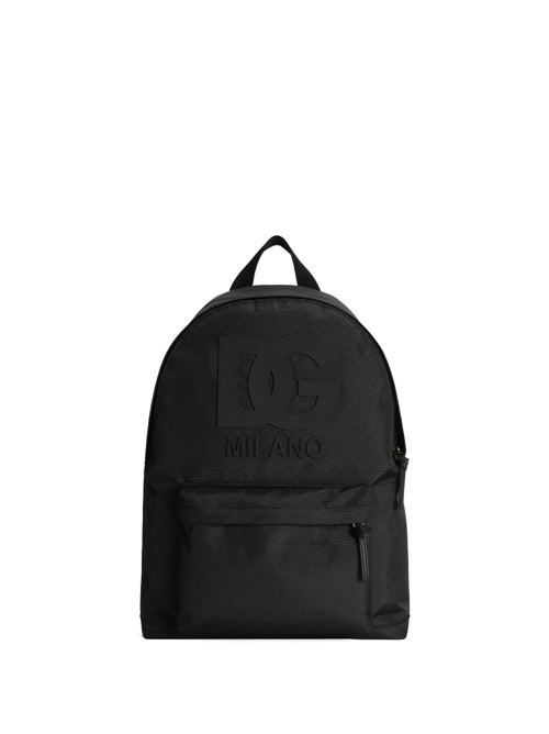 Zaino bambina nero Dolce & Gabbana Kids | EM0074AM22480999